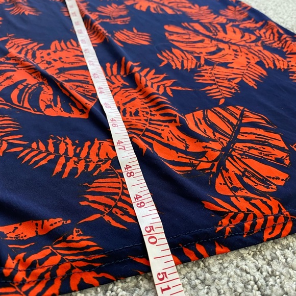 Strapless Palm Leaf Dress - Picture 9 of 10